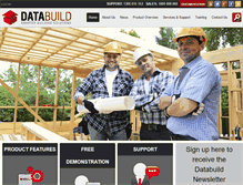 Tablet Screenshot of databuild.com.au